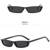 1PC Small Rectangle Sunglasses Women Retro Brand Designer Sun Glasses Vintage Square Narrow Frame Eyewear Female UV400 Shades
