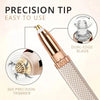 1pc Rechargeable 2-in-1 Eyebrow Razor and Hair Shaver with LED Light - Painlessly Remove Peach Fuzz, Facial Hair, Eyebrows, Lips