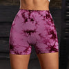 FITTOO Women V Back Shorts Cross High Waist Scrunch Butt Booty Leggings Workout Athletic Gym Cargo Bottoms Sexy Female Clothing