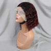 10-16 Inches 200% Density Water Wave Bob Human Hair Wigs  Short Deep Curly Brazilian Remy Human Hair Wigs for Black Women