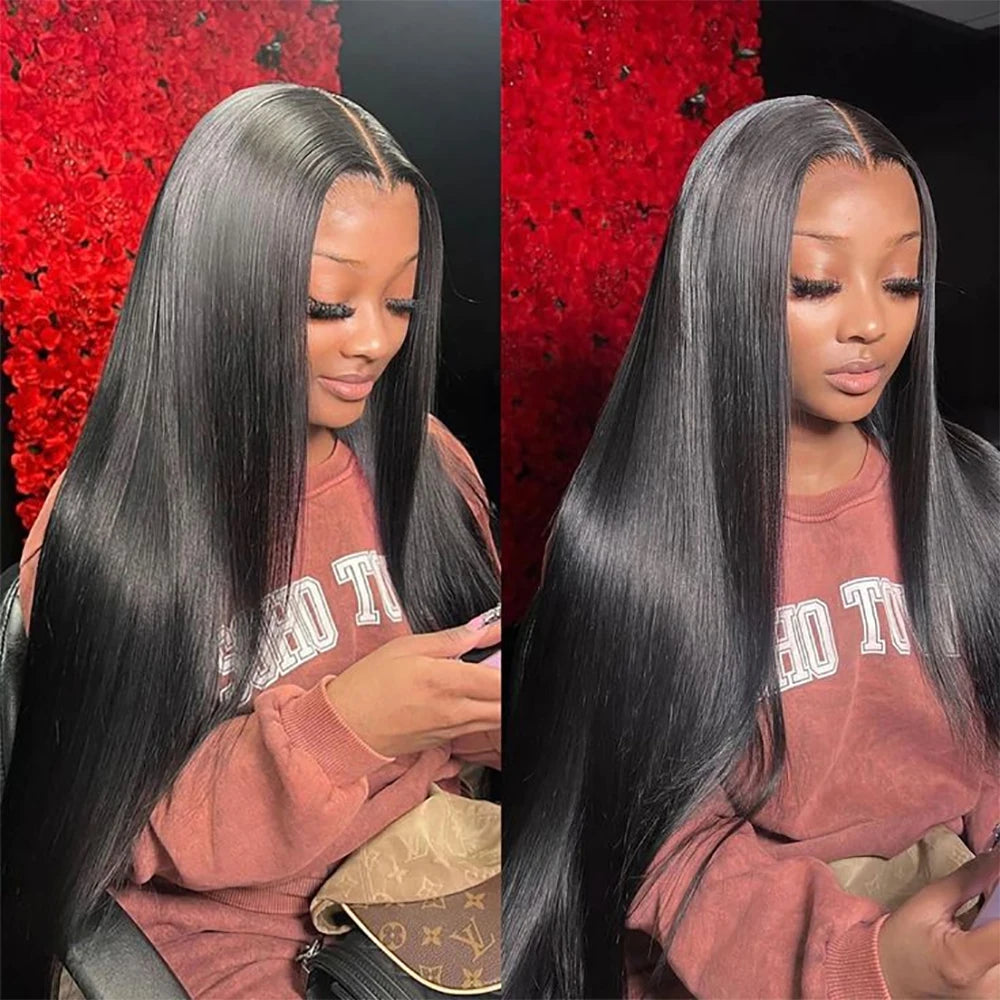13x4 Real HD Lace Wigs Straight Human Hair Wigs Human Hair 30 Inch Lace Front Wig Human Hair Wigs Brazilian Hair Wigs For Women