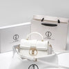 Luxury Designer Bags with High Quality Alligator Printing Leather and Delicate Metal Design Women's Portable Shoulder Bag