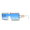 Modern Luxurious Sunglasses for Men Women Square Gradient Designer Unisex Brand Glasses Glamour Fashion Shades UV400