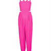 New Summer Fashion Printed Sleeveless Jumpsuit Sexy Hollow Backless Lace Up Long Jumpsuits Elegant Casual Jumpsuit With Pocket