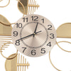 Large Golden Modern Minimalist Metal Wall Clock Family Living Room Decoration Pendant Creative Light Luxury Wall Watch Silent