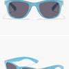 2024 New Trendy Cool Children's Colorful Shiny Square Sunglasses Girls Trendy Fashionable Cute Sun Glasses Kids Eyewear
