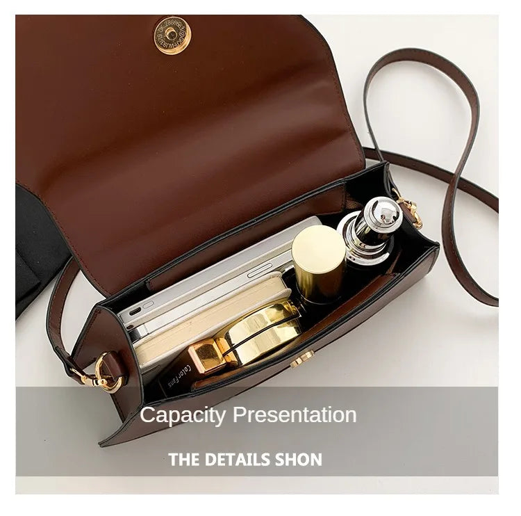 Solid Alligator PU Shoulder and Crossbody Bags Personality Designer Style High Quality Hand Bags for Women 2024 Fashion Hot Sale