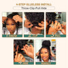 360 Lace Front Wig Human Hair Water Wave Invisi Strap Snug Fit 360 Transparent Lace Frontal Wigs Pre Cut Lace Wig Bleached Knots