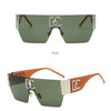 New 2024 Luxury Designer Square Sunglasses Women Fashion Trendy Punk Sun Glasses Ladies Gradient Shades Eyewear Oculos UV400