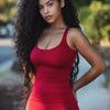 Summer Sexy Tank Top Dress European and American Plus Size Women's Sleeveless midi Dress