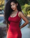 Summer Sexy Tank Top Dress European and American Plus Size Women's Sleeveless midi Dress