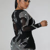 Znaiml Elegant Long Sleeve Playsuit Nightclub Rompers Birthday Outfits Woman Sparkly Diamonds Rhinestone Short Jumpsuits Luxury