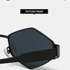 Polygonal Luxury Sunglasses Women Brand Fashion Rhombus Sun Glasses Woman 2024 Retro Vintage Metal Diamond Shades Eyewear