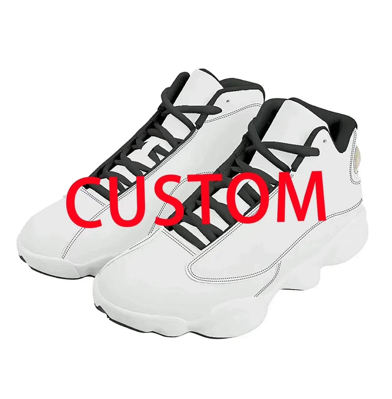 Dropshipping Print On Demand Custom Basketball Sneaker USA United States Flag Custom Print POD Shoes Custom Shoes