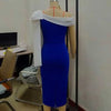 Womens Summer Beautiful Sexy Dresses Mid-length Elegant Lady Dress Highi Waist Knitted One-piece Dress Wholesale Dropshipping