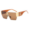 New 2024 Luxury Designer Square Sunglasses Women Fashion Trendy Punk Sun Glasses Ladies Gradient Shades Eyewear Oculos UV400