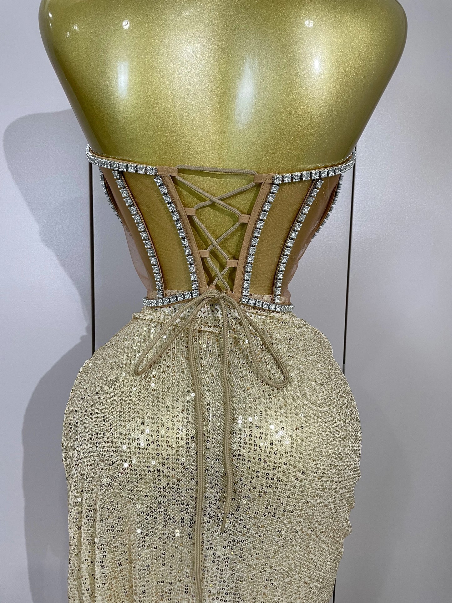 Sparkly Sequins Diamond Birthday Party Two Piece Set Evening Dress 2025 Women Sexy Singer Dancer NightClub Bar Performan Costume