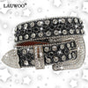 belt Diamond Rhinestone Belts Fashion Luxury Crystal Studded Pin Buckle Belt Belts for Women Jeans Decoration Beautiful