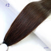 JSNME Micro Feather New hair extensions 100% Real Natural Human Hair Comfort Invisible 14-28 inch Black Brown Blonde 613 color