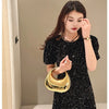 Luxury Designer Evening Clutch Clear Acrylic Women Handbags Fashion Shoulder Bag Half Moon Wedding Purses Party Tote Ladies 2025