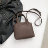 PU Square Compact Shoulder and Crossbody Bags Zipper Unique Design High Quality Hand Bags for Women 2025 Designer Style Bolso