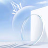 Fashion Anti Blue Light Glasses Ultra-Light Transparent Korean Gradient Big Square Frame Men Women Eye Protection Spectacles
