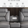 Premium Italian Genuine Leather Sectional Sofa Sets Couch Sofas with USB and Bluetooth Speaker - MANBAS Living Room Furniture