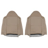 Tan and Grey PU Car Seat Covers For Ford F250 F350 Seat Covers Waterproof and Scratch-resistant,