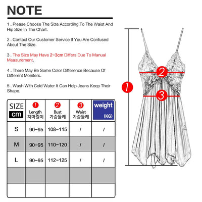 Sexy Pajamas Women's Lace Slip Dress Loose Dresses Nightgown Sleeping Summer Clothing Silk New Sexxy Nightie 2024 Pajama New