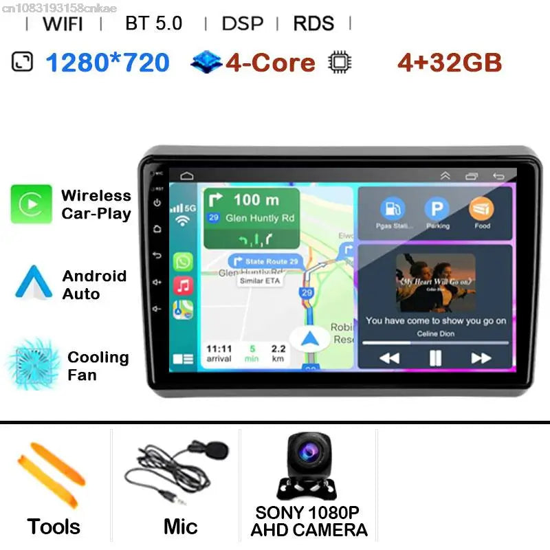 Car Radio Android 14 For Dodge Dart 2012 - 2016 GPS Carplay Multimedia Player DSP BT 2din Head Unit Audio Navigation Stereo Auto