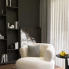 Small unit living room balcony leisure small sofa lamb wool single sofa ins style lazy sofa chair