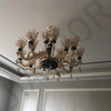 Chandelier Living Room Grand Luxury Crystal Lamp Dining Room Bedroom Decoration French Retro Chandelier Lighting Fixtures