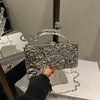 Leopard handle Luxury Gold Silver Party Evening Bag For Women Chain Clutch Handbags And Purses Mini Crossbody Shoulder Phone Bag