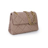 Mobile Phone Shoulder Bag Women's Quilted Handbag Crossbody Bags Vegan Leather Shoulder Bag with Card Slot Adjustable Removable