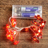 2M 20LED Love Heart String Lights Valentines Day Romantic Decoration Fairy Lights Garland For Wedding Home Decor Valentines Gift