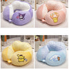 Lovely Kuromi My Melody U-shaped Neck Pillow Kawaii Japanese Style Cinnamoroll Travel Nap Pillow Skin Friendly Thickened Girl