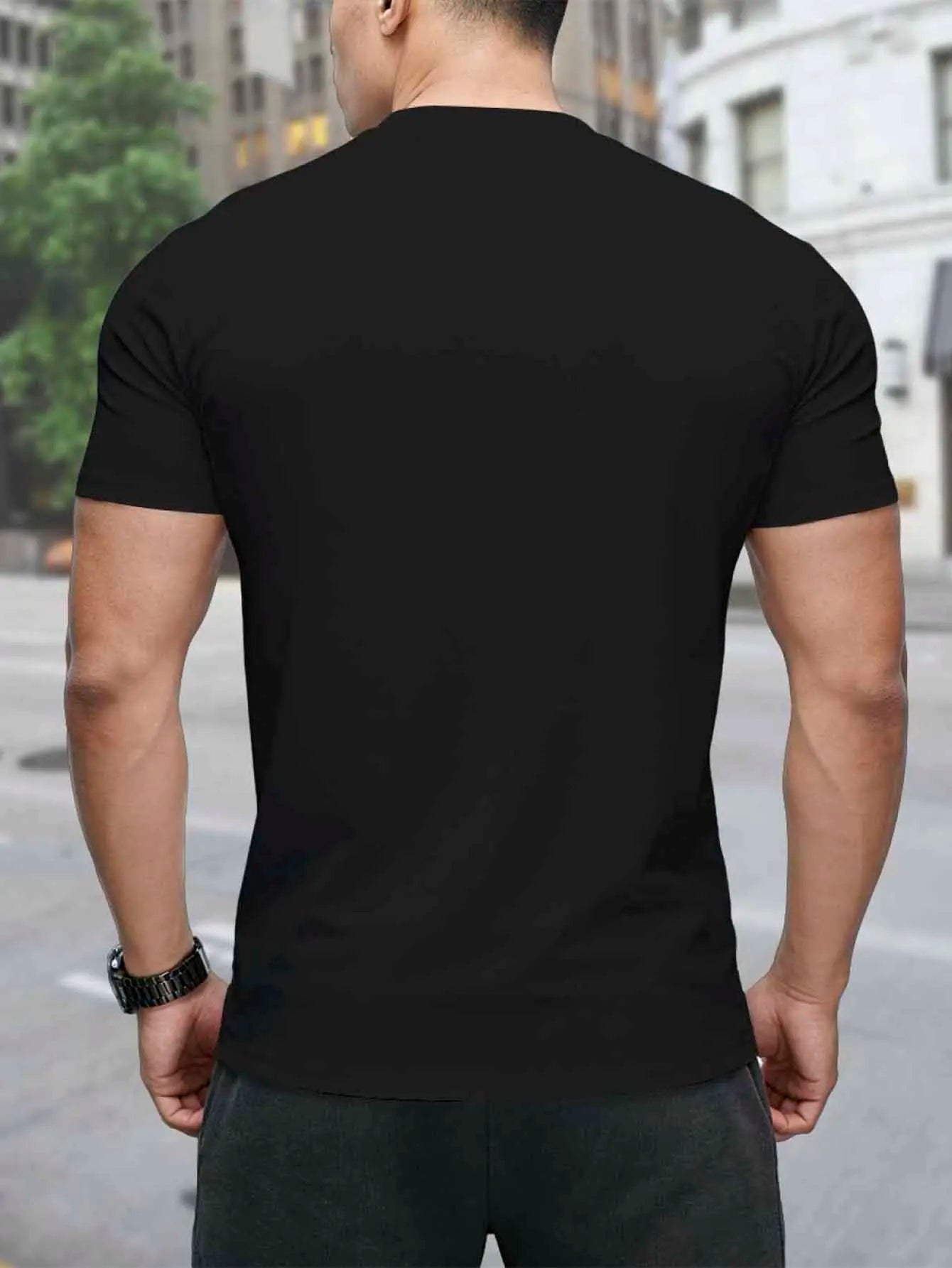 T shirt for men 2026 Summer Men's clothing football tops sports Basic Short sleeve Printed T shirts Y2k oversize Graphic t shirt