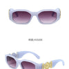 New Retro Irregular Square Sunglasses for Women Men Fashion Designer Small Frame Sun Glasses Trending Product Shades UV400