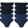 BZEL 10PCS/Set Women's Panties Sexy Breathable Underwear Comfortable Lingerie Cotton Striped Briefs Fashion Cozy Underpants Sale