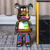 20/28/35cm Aesthetic Bear Figure Stautes Ceramics Violent Bear Figurines Sculptures Decor Luxury Room Decorations Home Ornament