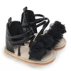 Summer Cool Baby Girl Sandals Fashion Newborn Sandal Idyllic Flower Soft Anti-slip Toddler Rubber Sole Comfortable Shoes