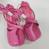 Summer spilt toe women sandals high heel lace up slides