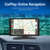 Podofo 9" Car Radio Multimedia Video Player Wireless Carplay Android Auto Car Mirror DVR Recorder Dashboard For Nissan Toyota