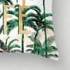 45cm Cushion Case Removable Polyester Green Plant Print Pillowcase Tropical Leaf Cactus Monstera Throw Cushion Cover Home Decor