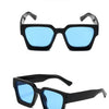 White glasses, women's and men's sunglasses, summer sunshade, windproof, and color changing glasses