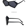 Oversized Square Punk One-piece Sunglasses Women 2024 Luxury Brand Big Frame Shield Sun Glasses For Ladies Wrap Eyewear Goggle