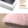 Plush round carpet living Room Decoration Children's Bedroom fluffy white carpet non-slip blanket bedside design Room play mat