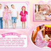 10/12/15/18 Sets Spa Party Favors Robe for Girls Kids Birthday Kimono Robe Satin Robe for Slumber Party DIY Birthday Squad Robes