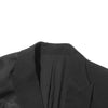 TWOTWINSTYLE Solid Spliced Bowknot Hollow Out Blazer For Women Notched Collar Long Sleeve Tunic Temperament Blazers Female New