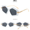 New Unique Women Fashion Sunglasses Retro Unique Lens Special Shades UV400 Men Punk Oversized Sun Glasses UV400